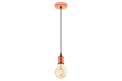 Lamper - EGLO YORTH OPHÆNG 2M SORT/BLANK KOBBER - 32541