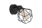 Lamper - EGLO ZAPATA 1 SPOT 300LM SORT - 32765