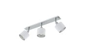 Lamper - EGLO VALBIANO SPOTSKINNE 3XE14 BS/HVID - 97534
