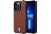 Mobil - Covers & Cases - BMW BMHMP14X22RFGR iPhone 14 Pro Max 6.7" Burgundy/burgundy Leather Diamond Pattern MagSafe - 3666339088934