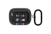 Mobil - Andet Tilbehør - BMW BMAP22SWTK AirPods Pro cover black/black Multiple Colored Lines - 3666339089634