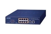 Switch - PLANET GSD-1008HP - switch - 10 ports - unmanaged - rack-mountable - GSD-1008HP