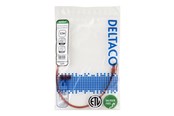 Netværkskabel - Deltaco patch cable - 0.3 m - red - Rød - TP-603R-SLIM