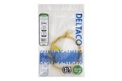 Netværkskabel - Deltaco patch cable - 0.75 m - yellow - Gul - TP-6075Y-SLIM