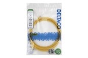Netværkskabel - Deltaco patch cable - 3 m - yellow - Gul - TP-63Y-SLIM