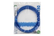Netværkskabel - Deltaco patch cable - 15 m - blue - Blå - TP-615B-SLIM