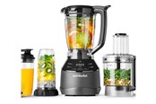 Køkkenmaskiner & Foodprocessor - NutriBullet Køkkenmaskine NBF580B Triple Prep System - food processor - 1500 W - black - 0C22300117