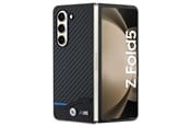 Mobil - Covers & Cases - BMW Leather Carbon case for Samsung Galaxy Z Fold 5 - black - 3666339174088