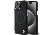 Mobil - Covers & Cases - BMW Signature Liquid Silicone MagSafe case for iPhone 15 Plus - black - 3666339144654