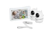 Baby Udstyr - Momini DreamWatcher Baby Monitor with 7" HD Screen and 2 Cameras White - 5906601060052