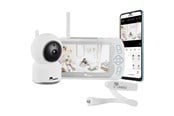 Baby Udstyr - Momini BlissEye Baby Monitor with 5" HD Screen and Camera White - 5906601060281