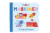 Børnebøger - Baby elsker MASKINER - Børnebog - Papbog - 9788776431051