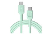 USB kabel - Green Cell PowerFlex - USB-C cable - USB-C (100W PD) to USB-C (100W PD) - 0.3 m - KABGC100PF30MG