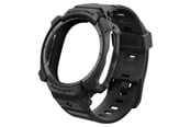Smartwatch - Tilbehør - Spigen Rugged Armor Pro - matte black - Samsung Galaxy Watch Ultra2 - ACS11612