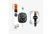 Smartwatch - Tilbehør - Spigen Glass tR EZ Fit 2 Pack - transparency - Samsung Galaxy Watch Ultra2 - AGL11758