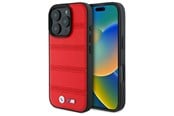 Mobil - Covers & Cases - BMW M Perforated And Stitched Line MagSafe case for iPhone 16 Pro Max - red - 3666339324278