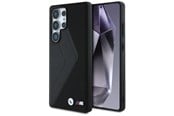 Mobil - Covers & Cases - BMW Leather Oversized Stripes MagSafe case for Samsung Galaxy S25 Ultra - black - 3666339441777