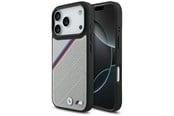 Mobil - Covers & Cases - BMW M Tricolor Metal Logo MagSafe Case for iPhone 17 Pro - Gray - 3666339480387