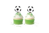 Legetøj - Globos Football Cake Picks - 12 pcs. - 7327