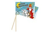 Legetøj - Globos Paper Flags 20x30cm Sinterklaas - 10 pcs. - 4442