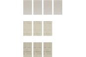 Slibemaskine - Bosch M480 Sanding Sheets P80 P120 P180 10pcs - 2608901207