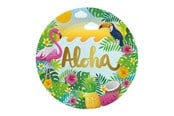 Legetøj - Globos Paper Plates 23cm Aloha - 8 pcs. - 9348