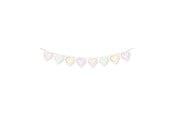 Legetøj - Globos Paper Garland Watercolors Hearts - 2m - 4481