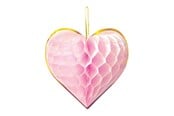 Legetøj - Globos Honeycomb Harten 23cm Watercolors Hearts - 4st. - 4482