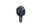 Mobil - Adaptere & Opladere - Baseus PrimeTrip VR2 30W Car Charger with Retractable USB-C Cable - Black - C0206400