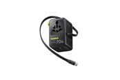 Mobil - Adaptere & Opladere - Baseus EnerCore CG11 70W 6-in-1 Travel Adapter with Retractable USB-C Cable - Black - E0307E00