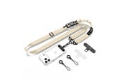 Mobil - Andet Tilbehør - Tech-Protect C9S Rope Crossbody Phone Lanyard - Beige - 5906302323883