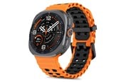 Smartwatch - Tilbehør - Tech-Protect Iconband Pro for Samsung Galaxy Watch Ultra/Ultra2 47mm - Orange/Black - 5906302325894