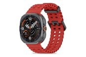 Smartwatch - Tilbehør - Tech-Protect Iconband Pro Strap for Samsung Galaxy Watch Ultra/Ultra2 47mm - Red - 5906302325825