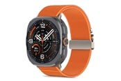 Smartwatch - Tilbehør - Tech-Protect Nylon Clasp for Samsung Galaxy Watch Ultra/Ultra2 47mm - Orange - 5906302325801