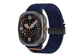 Smartwatch - Tilbehør - Tech-Protect Nylon Clasp for Samsung Galaxy Watch Ultra/Ultra2 47mm - Navy Blue - 5906302325818