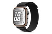 Smartwatch - Tilbehør - Tech-Protect Nylon Pro Strap for Huawei Watch Fit 3 / 4 / 4 Pro / 5 / 5 Pro - Black - 5906302325764