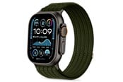 Smartwatch - Tilbehør - Tech-Protect Nylon Sport Band for Apple Watch 44 / 45 / 46 / 49 mm - Dark Green - 5906302325467
