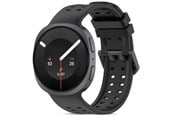 Smartwatch - Tilbehør - Tech-Protect Silicone Air Strap for Samsung Galaxy Watch 8/9 - 40/44/46mm - Black - 5906302341436