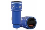 Mobil - Adaptere & Opladere - BMW M Edition PD-QC 3.0 20W Car Charger - Blue/Black - 3666339122492