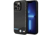 Mobil - Covers & Cases - BMW Leather Carbon Case for iPhone 13 Pro Max - Black - 3666339125431