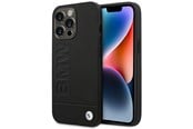 Mobil - Covers & Cases - BMW Leather Stamp Case for iPhone 14 Pro - Black - 3666339090401