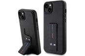 Mobil - Covers & Cases - BMW Grip Stand Hot Stamp Case for iPhone 14 Plus / 15 Plus - Black - 3666339121358
