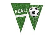 Legetøj - Globos Football Bunting - 10m - 7320