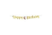 Legetøj - Globos Happy Birthday Horses Bunting - 2m - 7301