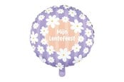 Legetøj - Globos Foil Balloon 18 Inch Round Daisies My Spring Celebration - 7155