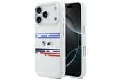 Mobil - Covers & Cases - BMW M Silicon Horizontal Line MagSafe Case for iPhone 17 Pro - White - 3666339484705