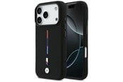 Mobil - Covers & Cases - BMW M Silicon Tricolor Line MagSafe Case for iPhone 17 Pro - Black - 3666339484866
