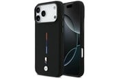 Mobil - Covers & Cases - BMW M Silicon Tricolor Line MagSafe Case for iPhone 17 Pro Max - Black - 3666339484873