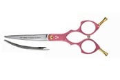 Hunde - ARTERO Scissors FUSION CURVY PINK 6" - 8435037191773
