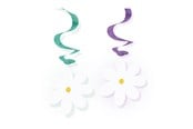 Legetøj - Globos Hanging Decoration Daisies Swirls - 4 pcs. - 7164